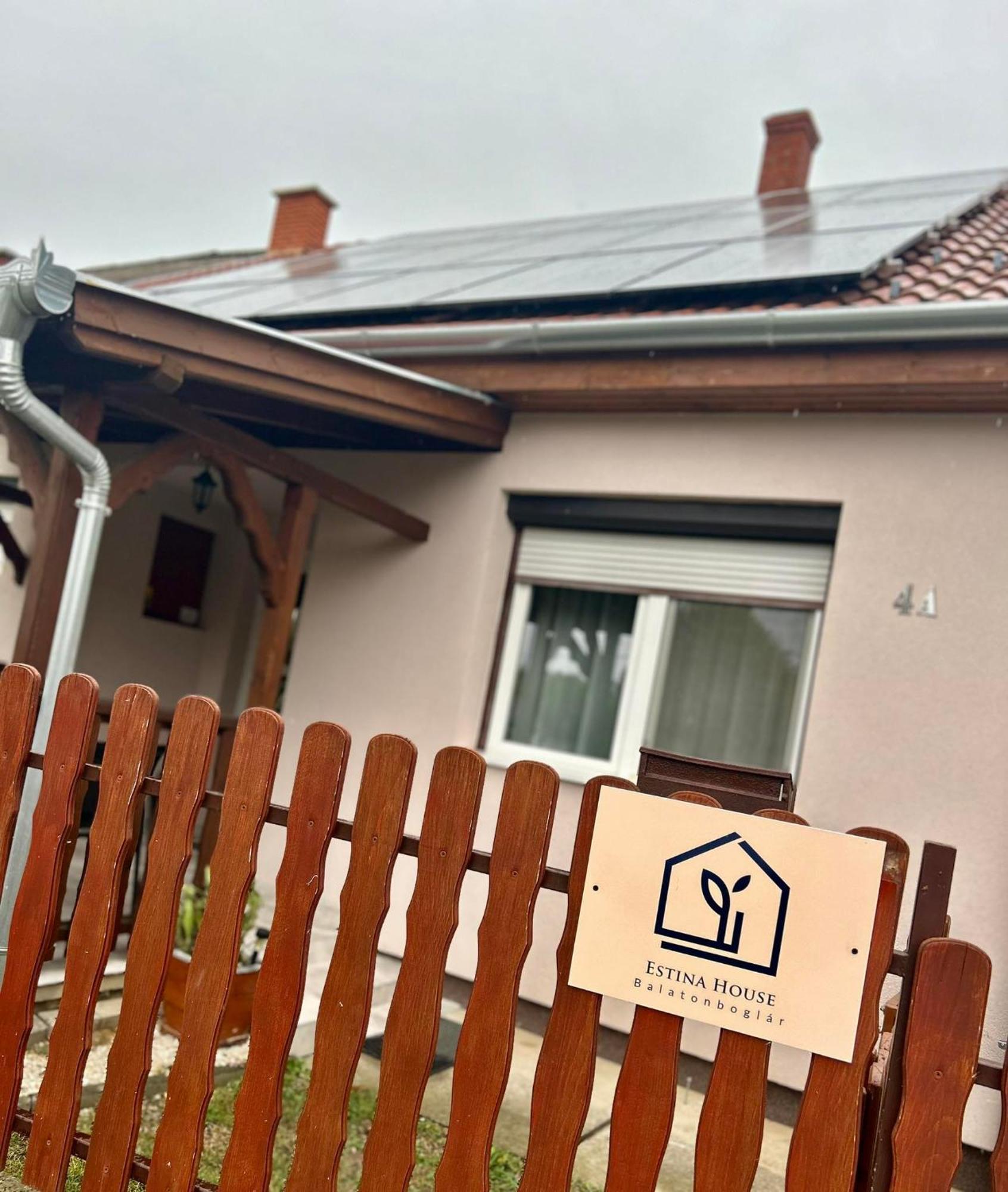 Estina House Balatonboglár Exterior foto